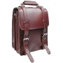 **Clearance** Classic Full Grain Leather Backpack Shoulder Bag LK61