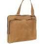 13 in. Cowhide Leather Messenger Shoulder Slim Bag LM06