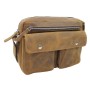 Leather Casual Messenger Bag LM09