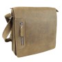 Cowhide Leather Messenger Bag LM14