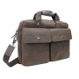 Classic Medium Full Grain Leather Messenger Laptop Bag LM18