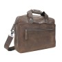 Classic Medium Full Grain Leather Messenger Laptop Bag LM20