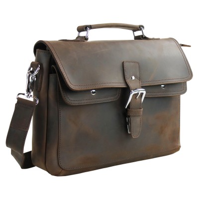 Full Grain Leather Laptop Bag LM30