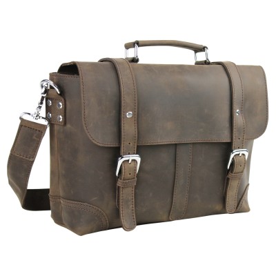 Full Grain Leather Messenger Bag LM31