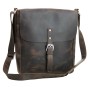 13 in. Full-grain Leather Slim Messenger Laptop Bag LM40