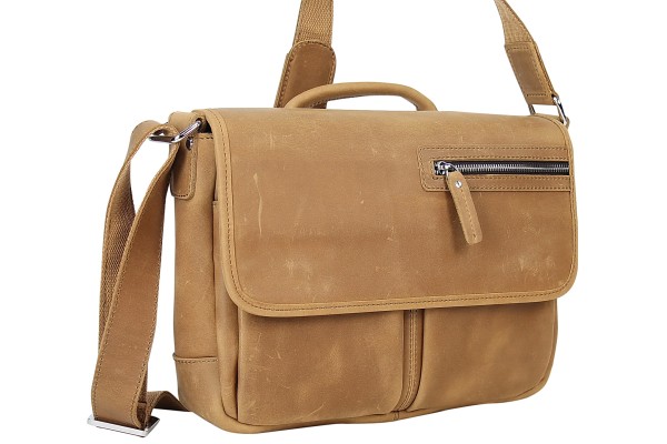 13 in. Casual Messenger Laptop Bag with Top Lift Handle LM43