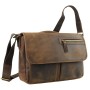 14 in. Casual Messenger Laptop Bag with Top Lift Handle LM44