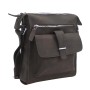 11 in. Cowhide Leather Satchel Bag LS03