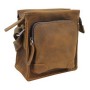 7 in. Cowhide Leather Satchel Bag LS07