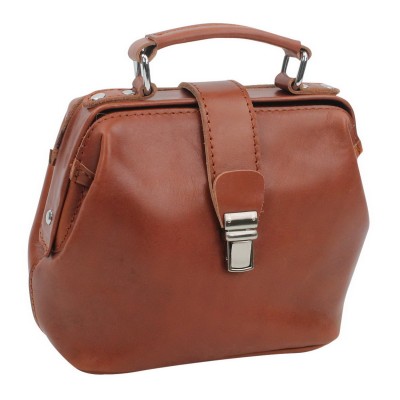 9 in. Cowhide Leather Clutch Bag Handbag Case LS10
