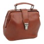 9 in. Cowhide Leather Clutch Bag Handbag Case LS10