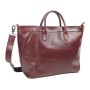 18 in. Large Cowhide Leather Shoulder Bag LS16