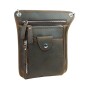 10” Cowhide Leather Cross-Body Shoulder Bag LS19