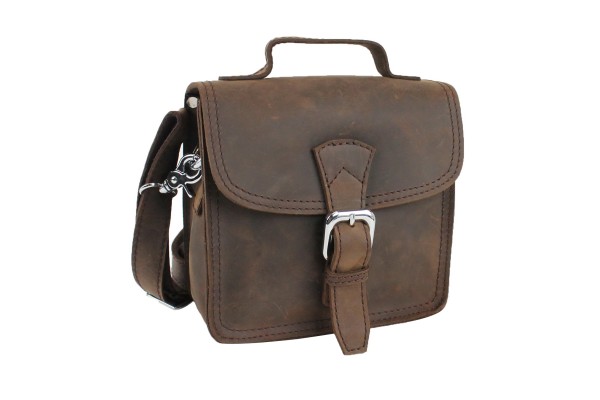 Cowhide Leather Small Shoulder Bag LS34