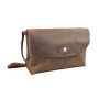 Cowhide Leather Slim Shoulder Bag LS36