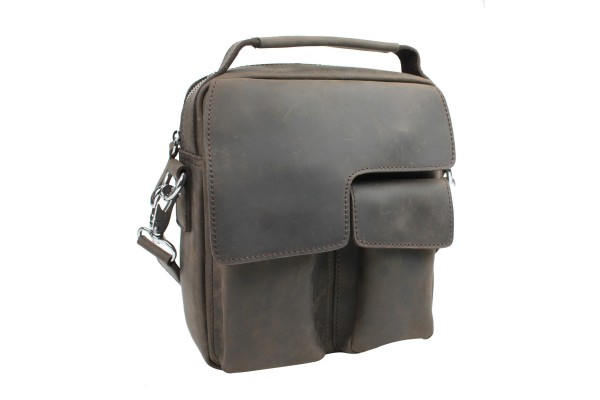 Cowhide Leather Small Shoulder Bag LS38