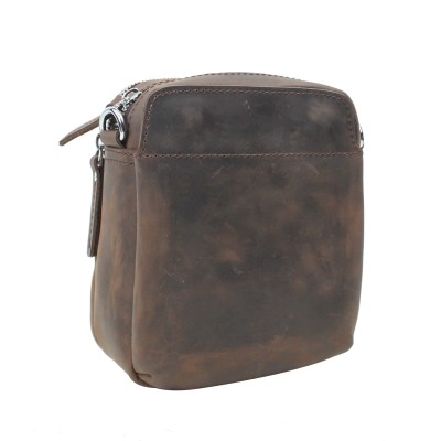 Cowhide Leather Small Shoulder Waist Bag LS40