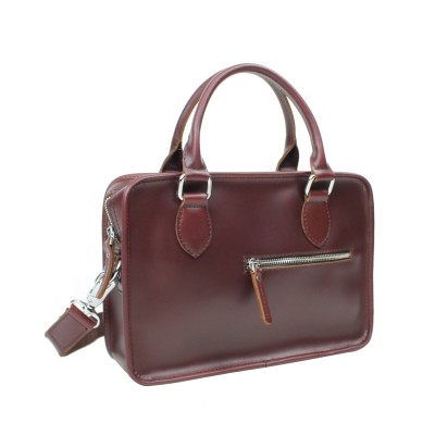 Classic Full Grain Leather Small Shoulder Bag LS49