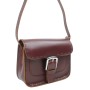 Classic Unique Full Grain Leather Shoulder Bag LS51