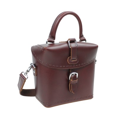 Full Grain Leather Shoulder Bag LS52