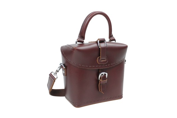 Full Grain Leather Shoulder Bag LS52