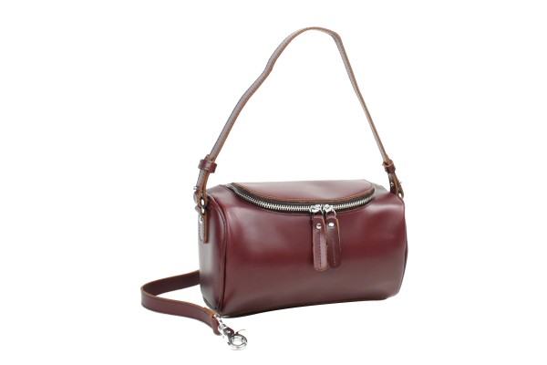 Full Grain Leather Shoulder Bag LS54