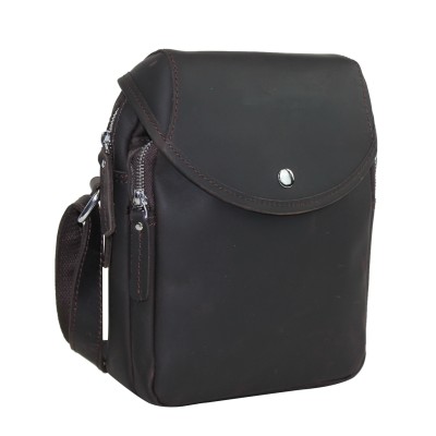 Full Grain Cowhide Leather Shoulder Bag LS57