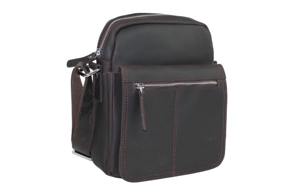 Full Grain Cowhide Leather Shoulder Bag LS58