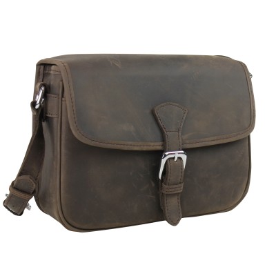Full Grain Leather Shoulder Bag LS65