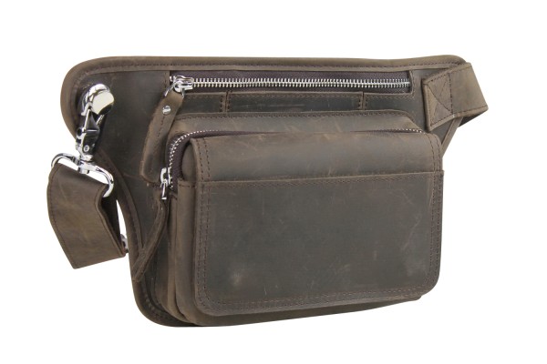 Full Grain Leather Fanny Pack Waist Bag LW15