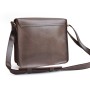 13 in. Cowhide Vintage leather messenger laptop iPad shoulder bag satchel M230