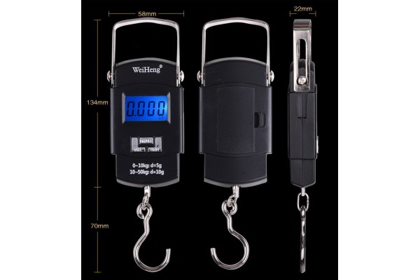 LCD Electronic Balance Digital Fishing Hook Hanging Scale EB01