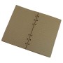 Vintage Paper Random Writing Notebook Kraft Paper JN03 - Pack of 5