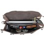 President 18 in. Extra Large Classic Leather Briefcase Backpack L06