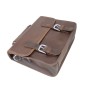  BUSHWACKER - 13 in. Medium Cowhide Leather Messenger Bag L07