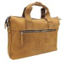15 in. Cowhide Oil Tanned Leather Messenger Bag L12