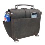 11 in. Cowhide Oil Tanned Leather Motorcycle Camera iPad Case L17