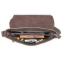 Full Grain Leather Bag 14 in. Leather Messenger Laptop Bag L18 - Final Sale