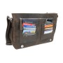 Full Grain Leather Bag 14 in. Leather Messenger Laptop Bag L18 - Final Sale