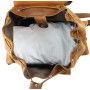 Spacious Oil Tanned Cowhide Leather Backpack L26