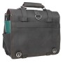 18 in. CEO Full Grain Leather Large Briefcase Backpack Travel Bag L31