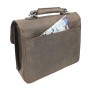 Pro Cowhide Leather Portfolio Briefcase L46