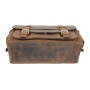 Cowhide Leather Heavy Duty Business Attach Travel Camera Bag L57