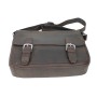 Full Grain Cowhide Leather Casual Messenger Bag L60