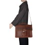 Vagarant Full Grain Leather Pro Briefcase L64B