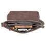 Full Grain Leather Messenger Laptop Bag L67