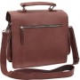 10 in. Cowhide Leather Satchel Shoulder iPad Bag L71