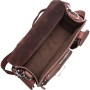 10 in. Cowhide Leather Satchel Shoulder iPad Bag L71