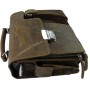 10 in. Cowhide Leather Satchel Shoulder iPad Bag L71