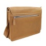 15 in. Full Grain Cowhide Leather Messenger Bag L87